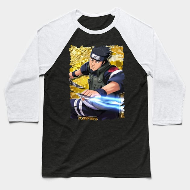 ASUMA SARUTOBI ANIME MERCHANDISE Baseball T-Shirt by julii.draws